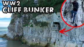 ABANDONED WW2 BUNKER - We climbed a cliff!!