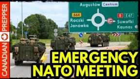 ⚡ALERT: EMERGENCY NATO MEETING: MAJOR EVENTS UNFOLDING