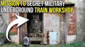Exploring a secret military underground train workshop | ABANDONED