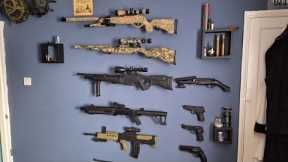 UK prepping, my collection of air rifles, crossbows and others