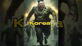 Can North Korea survive a Zombie Apocalypse #shorts
