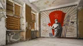 Exploring an Abandoned Soviet Military Base - Found Amazing Murals!