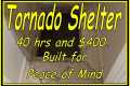 Tornado Shelter Diy underground - 