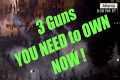 3 SURVIVAL guns YOU NEED to OWN NOW!