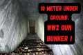 Underground WW2 gun bunker found. One 