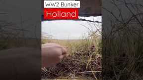 Exploring WW2 Bunkers in Den Helder HOLLAND 🇳🇱 #outdoors #ww2 #military #exploring #dutch #shorts