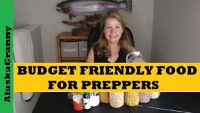 10 Budget Friendly Foods For Preppers Prepping Long Term Food Storage Cheap Easy
