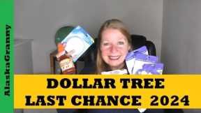 Dollar Tree Last Chance 2024...Prepping Supplies High Demand Must Haves