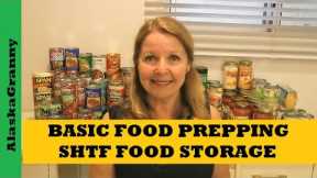 Basic Food Storage SHTF Food Storage Prepping