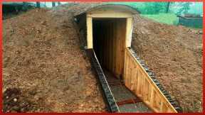 Family Builds Amazing STORM SHELTER Underground | by @tickcreekranch