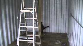 underground shelter from shipping container