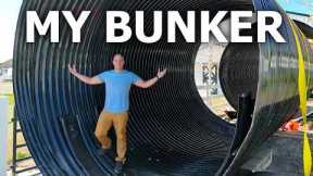 I'm Building a Backyard BUNKER Part 1 - THE BIG TUBE