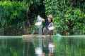 Making Bamboo Rafts, Fishing, Smoking 