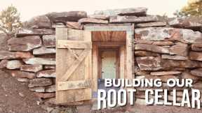 The Building of Our Root Cellar