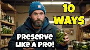 Top 10 Survival Food Preservation Methods for Your Prepper Pantry