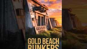 Gold Beach Bunkers: A Journey Through Normandy's WWII Defenses #military #army #nostalgia #usa