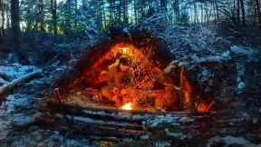 How to Build a Winter Survival Shelter Fast for Freezing Nights