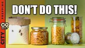 The 5 Worst Food Storage Mistakes Preppers Make