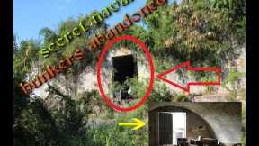 Secret naval bunkers lie abandoned ....Vieques Military Bunkers ..!!!!