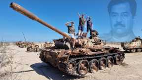 Rusting Remains of Saddam’s Army | Kuwait’s Tank Graveyard