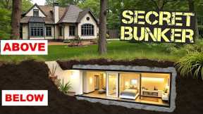 Men Build SECRET BUNKER Under a House | Start-to-Finish Process Revealed  by @AtlasSurvivalShelters‬