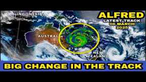 ⚠️🌀 Tropical Cyclone Alfred Making Drastic changes in the track