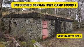 We found an untouched German WW2 camp. Almost like the German troops just left..