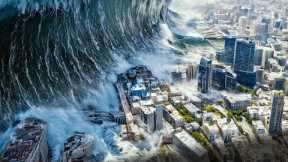 Huge Tsunami Engulfs 99% of Earth,Only the Ultra-Rich Survive