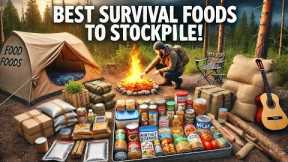 Food Storage Prepping for Beginners: Best Survival Foods to Stockpile #foodstorageprepping