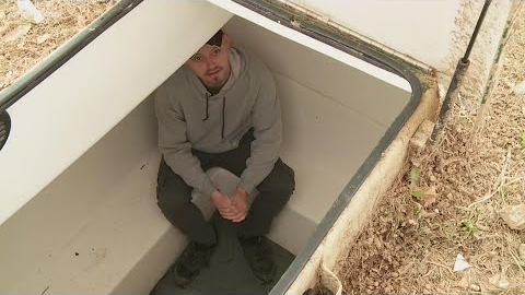 Family took shelter in a underground, detached pre-fab bunker when tornado came through Bremen