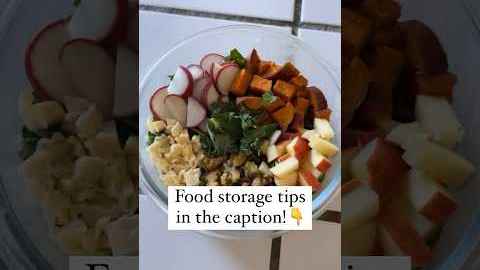Food Storage Tips for Meal Prep