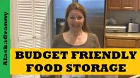Budget Friendly Food Storage...Start Prepping For a Well Stocked Preppers Pantry