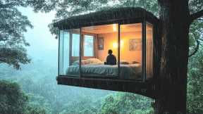 Building a Dream Shelter in 95 Days – Tropical Rain Survival