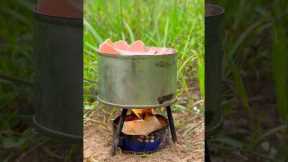 Survival Skills: The guy Show Easy Tips Save Soap And Water in The Forest #survival #camping