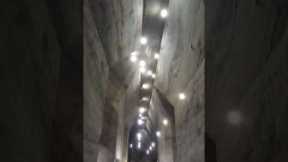 Giant underground bunker for rich people?