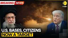 US Strikes Iran: Iran Signals U.S. Bases and Citizens Could Be Targeted | WION Breaking