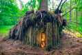 Building a Сozy Shelter Under an Oak