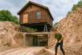 This man is building a secret