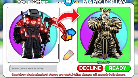 Trade Episode 78 Cosmic *FOR* New COSMIC in Skibidi Tower Defense New Update