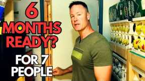 How to Build a 6 Month Food Supply for 7 People | Emergency Pantry Guide