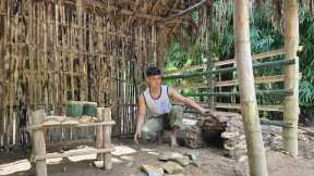 Building a farm at 17 - Young man renovates kitchen and survival skills in abandoned house.
