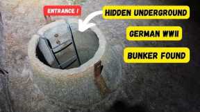 Hidden underground German WWII bunker found. What we find inside is AMAZING !