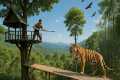 Building a Bamboo Treehouse and