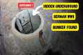 Hidden underground German WWII bunker 