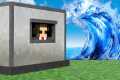 I Built a TSUNAMI Survival Bunker in