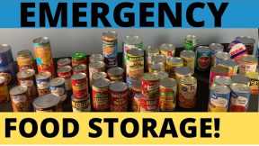 75 Canned Foods For Your Emergency Food Storage Prepper Pantry! - All Types Of Food