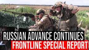 Russian Forces Advance In Kharkiv Ukraine: Frontline Trench Combat Special Report