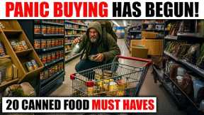 20 Canned Foods Every Prepper Pantry MUST-HAVE!