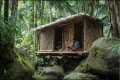 Solo Bushcraft Survival in Jungle -