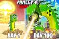 I Survived 100 Days as a NUCLEAR WORM 
